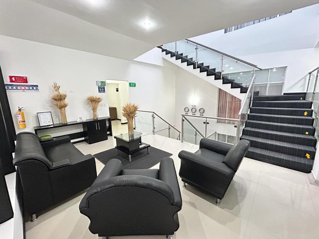 Posezení v ubytování Hotel Palermo Suite