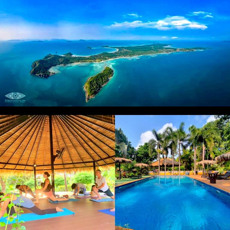 Bazén v ubytování Good Time Sports Village Koh Mak nebo v jeho okolí