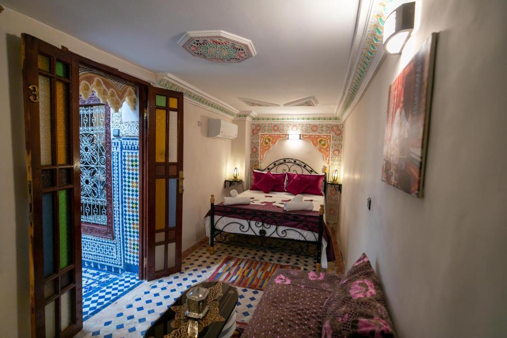 Riad Tarab Fes - Tweepersoonskamer Met Eigen Badkamer