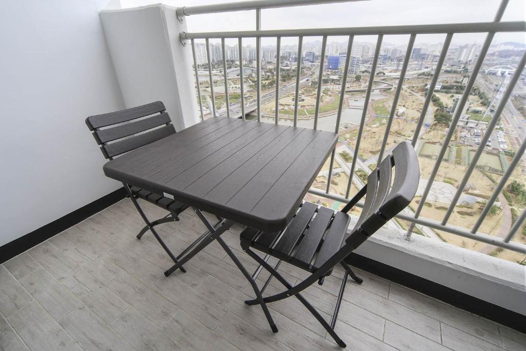 Balkón nebo terasa v ubytování Park View Terrace
