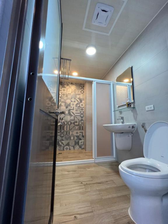 Vannituba majutusasutuses Dongjin Bay B&B