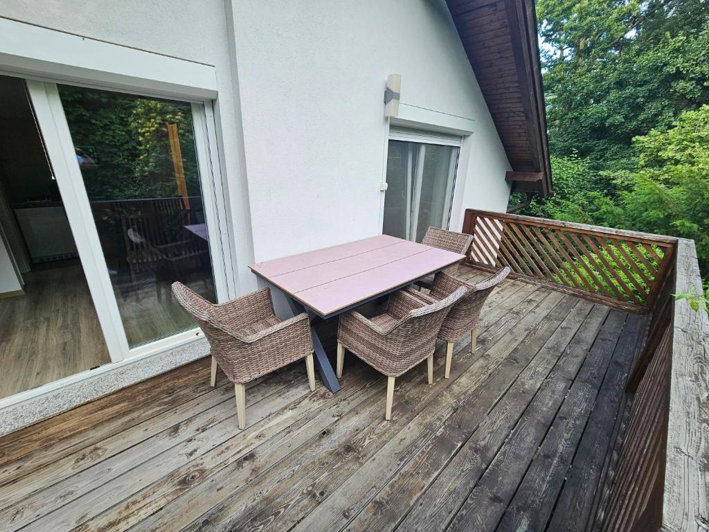 Balkón nebo terasa v ubytování Hilltop Apartments