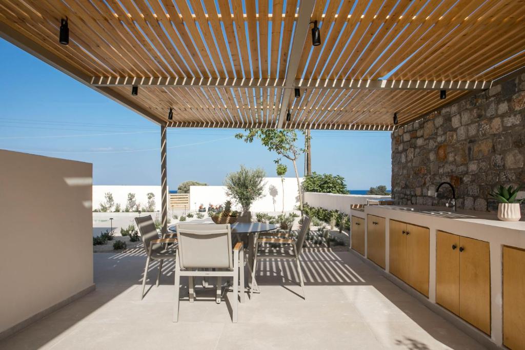 Balkón nebo terasa v ubytování Villa Ariadne
