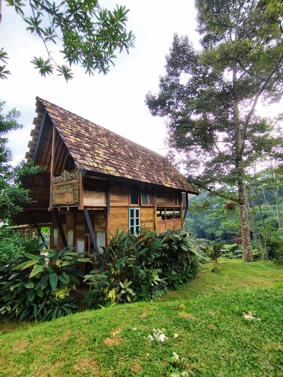 Zahrada ubytování Kebun Hanoman Villa