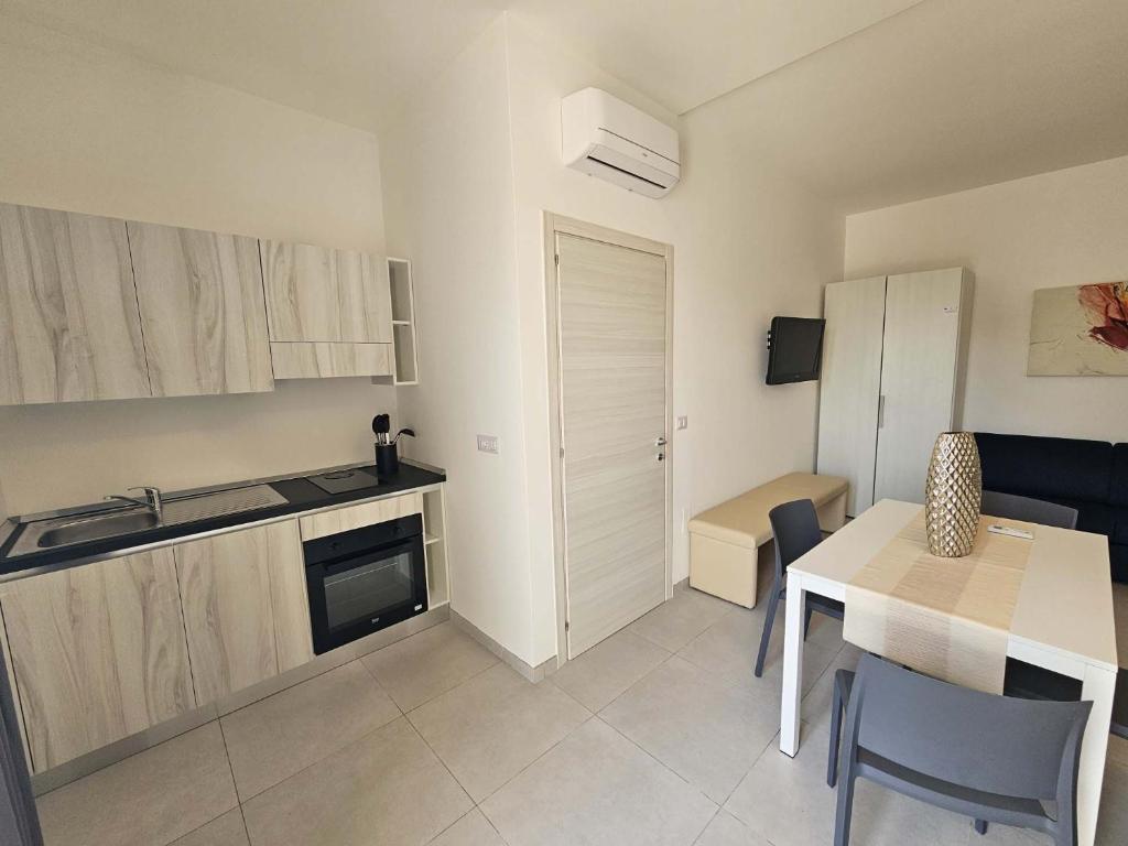 Kuchyň nebo kuchyňský kout v ubytování Diletta's Residence