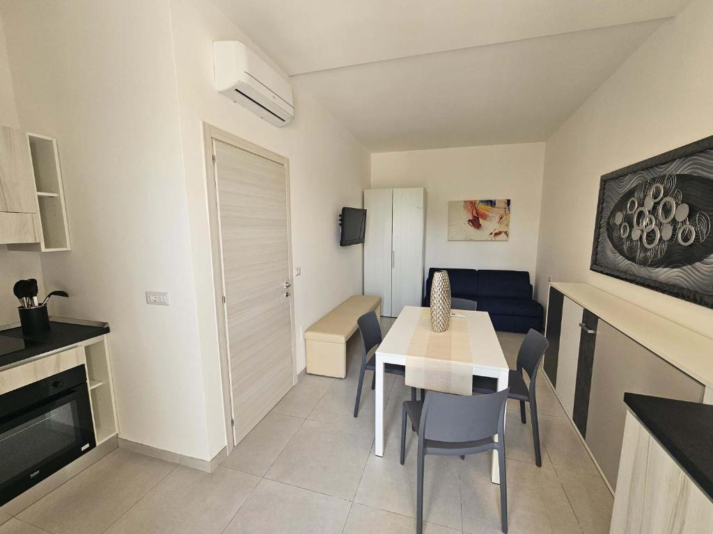 Kuchyň nebo kuchyňský kout v ubytování Diletta's Residence