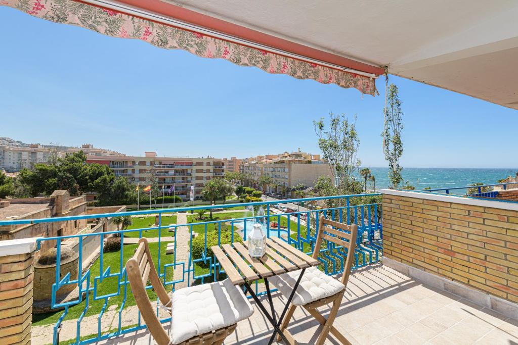 Balkón nebo terasa v ubytování WintowinRentals Vista al Mar en Pleno Centro