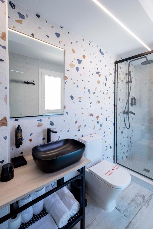 Koupelna v ubytování Hostal Boutique La Mar Serena