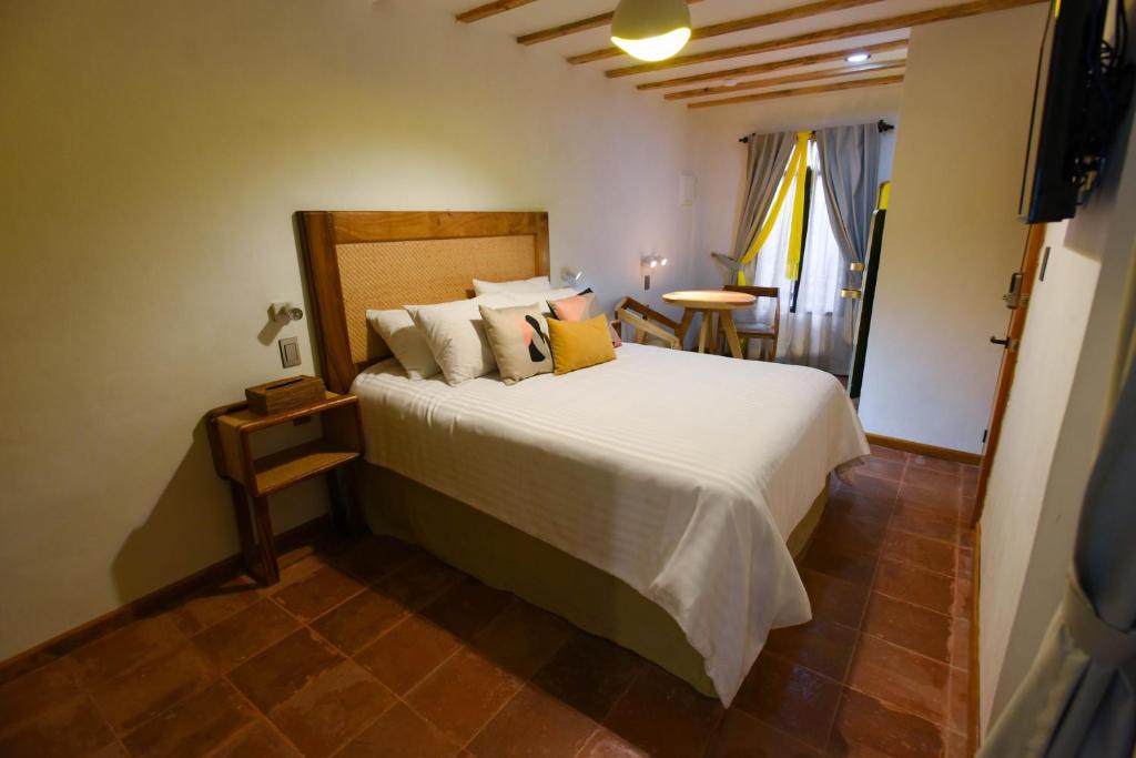 Postel nebo postele na pokoji v ubytování Casa Moseua