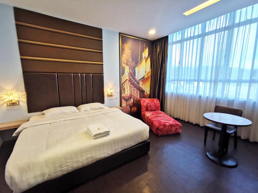 Zenz Hotelにあるベッド
