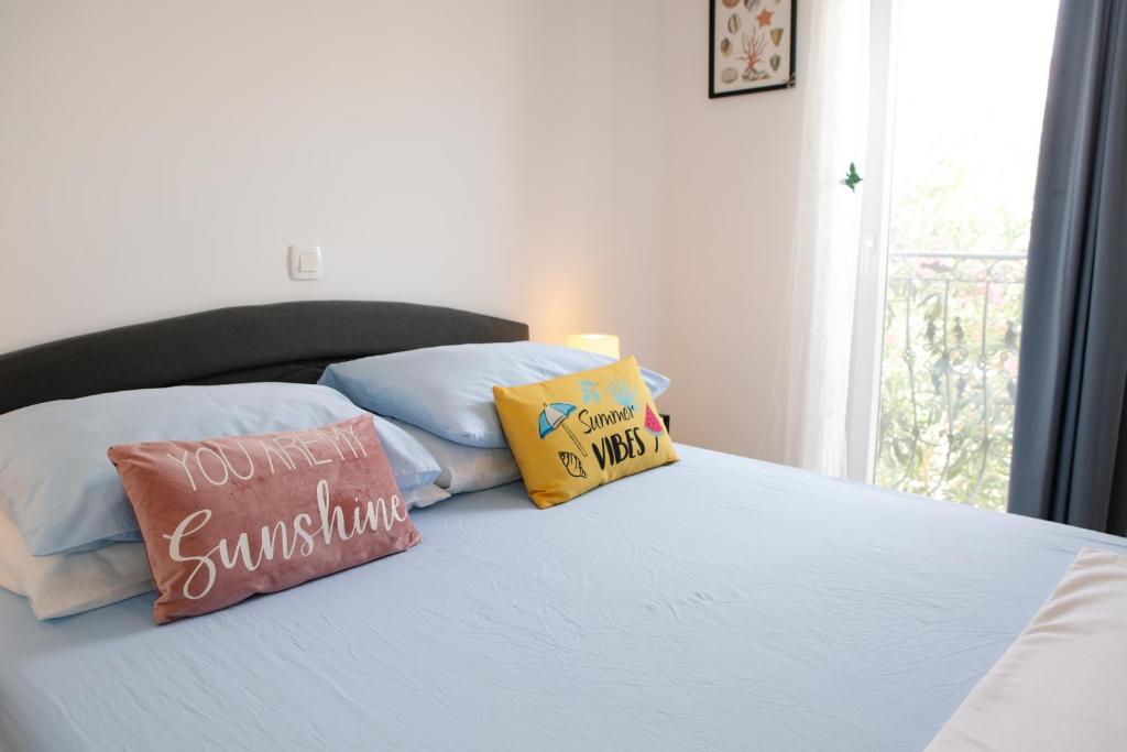 Posteľ alebo postele v izbe v ubytovaní Sunny Apartment for 2