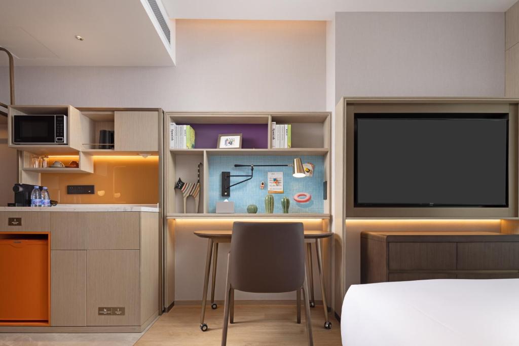 Home2 Suites By Hilton Foshan Jiujiang - Cómoda Habitación Gemela