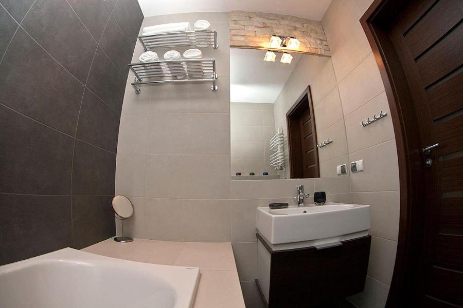 Kúpeľňa v ubytovaní Apartamenty Smile