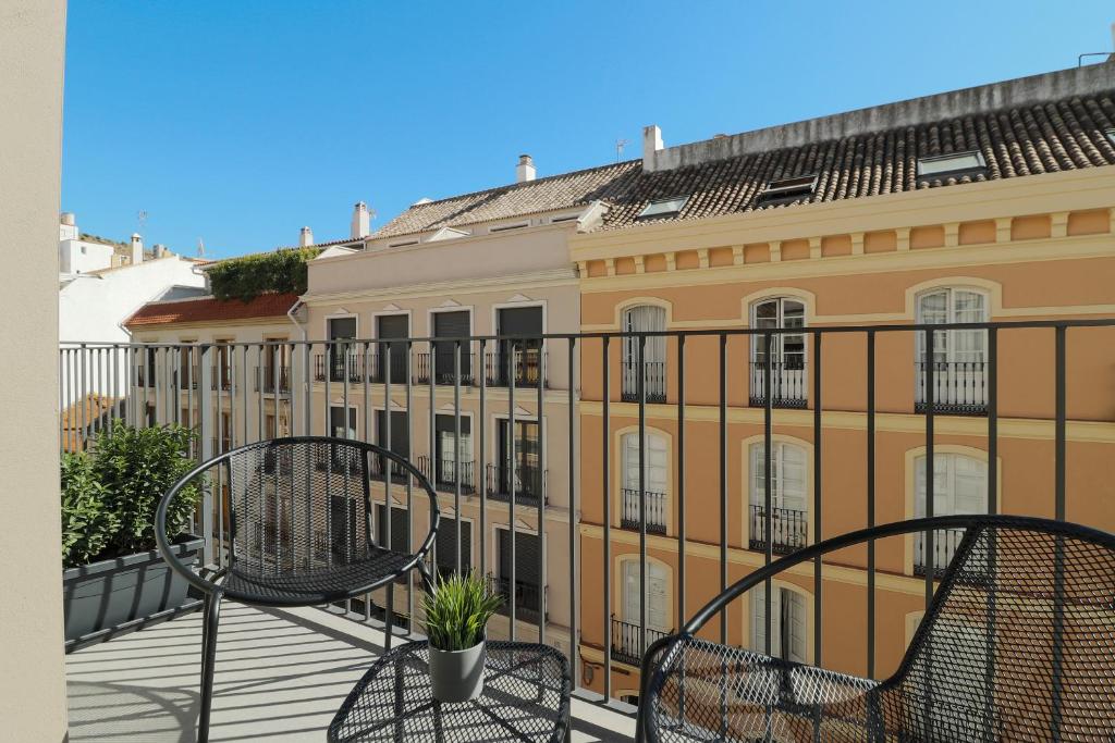 Balkón alebo terasa v ubytovaní Victoria Suites 57