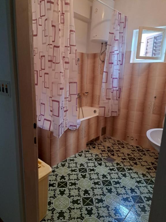 Koupelna v ubytování Apartman Stipe