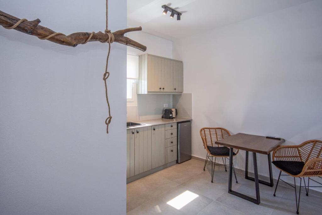 Kuchyň nebo kuchyňský kout v ubytování Alko Apartments