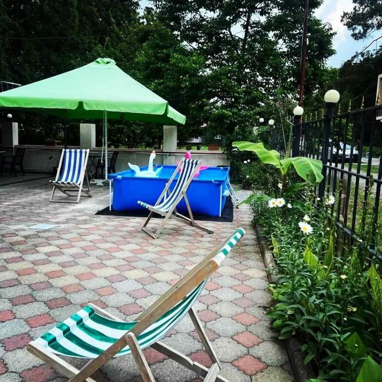 Zahrada ubytování Hotel Lotus