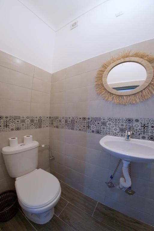 Koupelna v ubytování Hostel BE 20