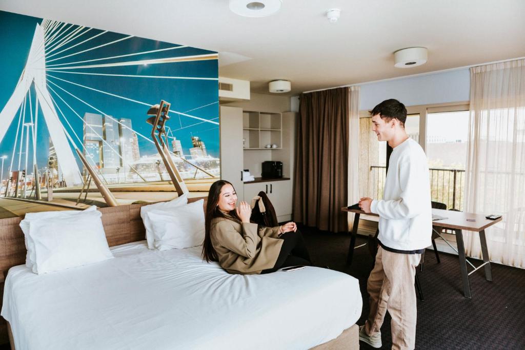 Rotterdam Teleport Hotel - Resim 22