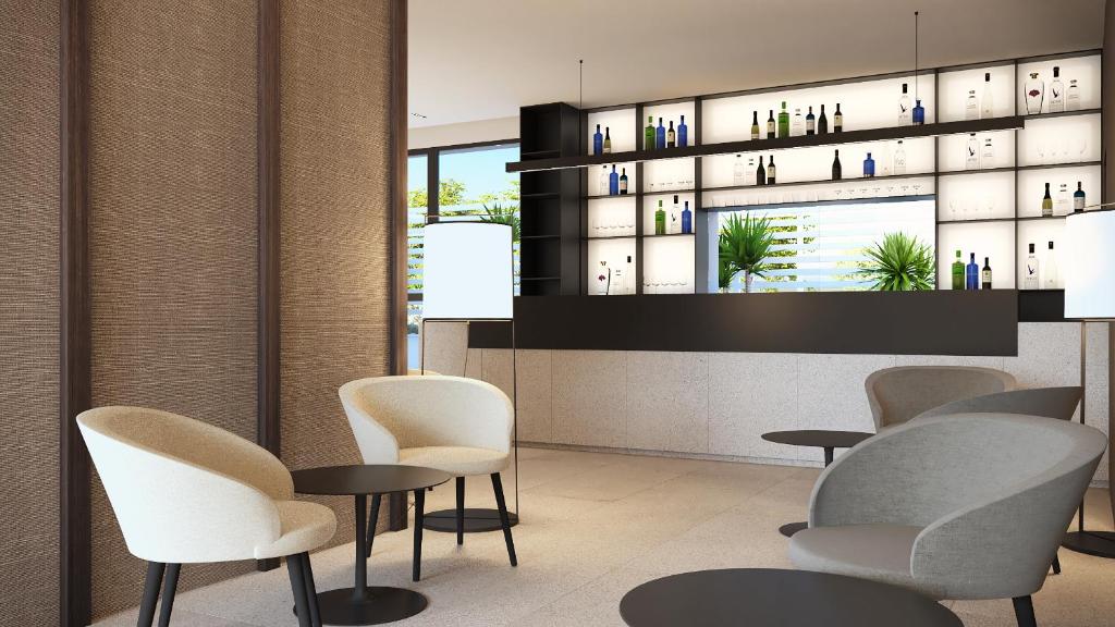 Posezení v ubytování B21 Lifestyle Hotel