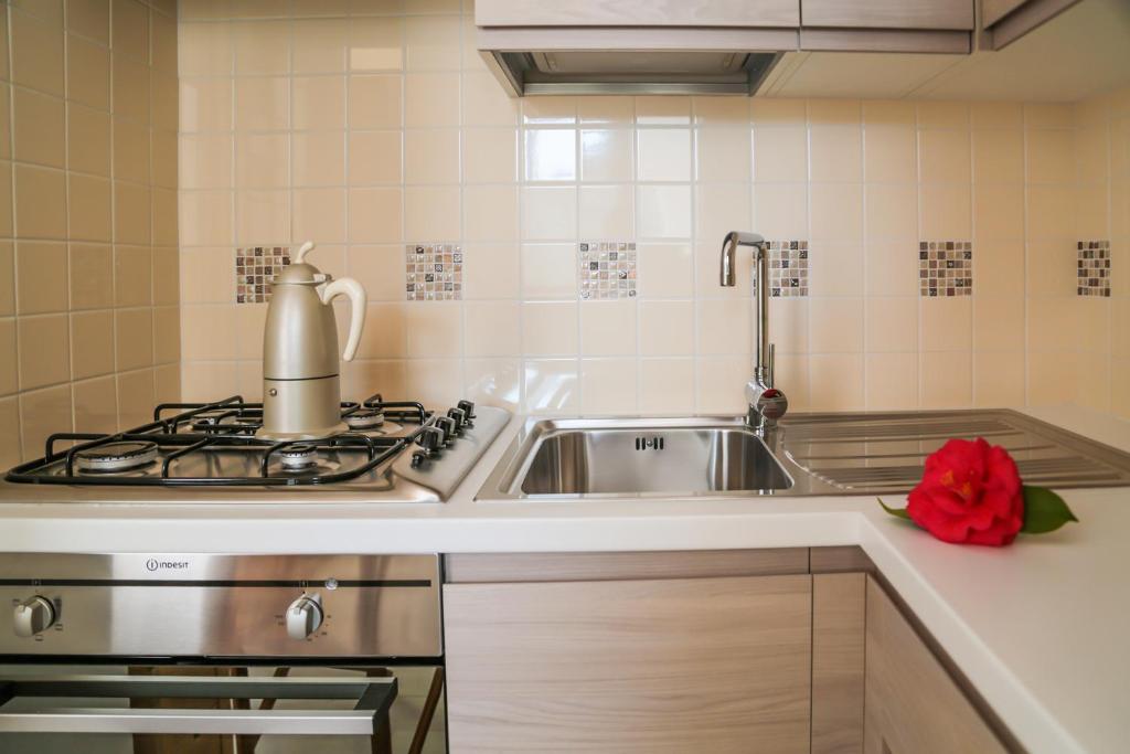 A kitchen or kitchenette at Mare Relax