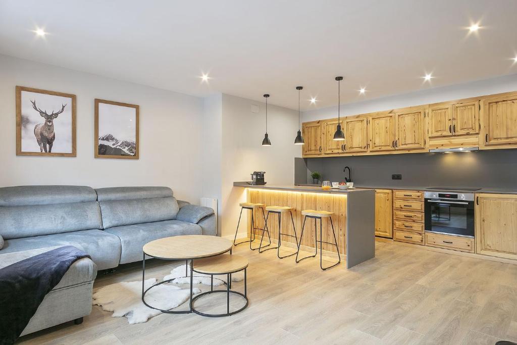 Kuchyň nebo kuchyňský kout v ubytování Luderna - Apartamento con terraza Artigues