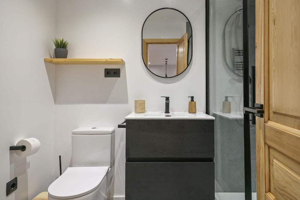 Koupelna v ubytování Luderna - Apartamento con terraza Artigues