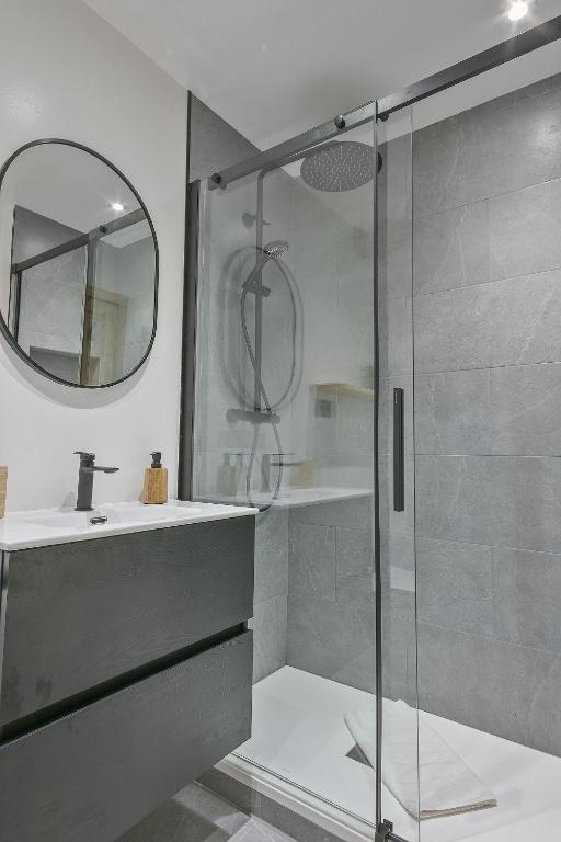 Koupelna v ubytování Luderna - Apartamento con terraza Artigues
