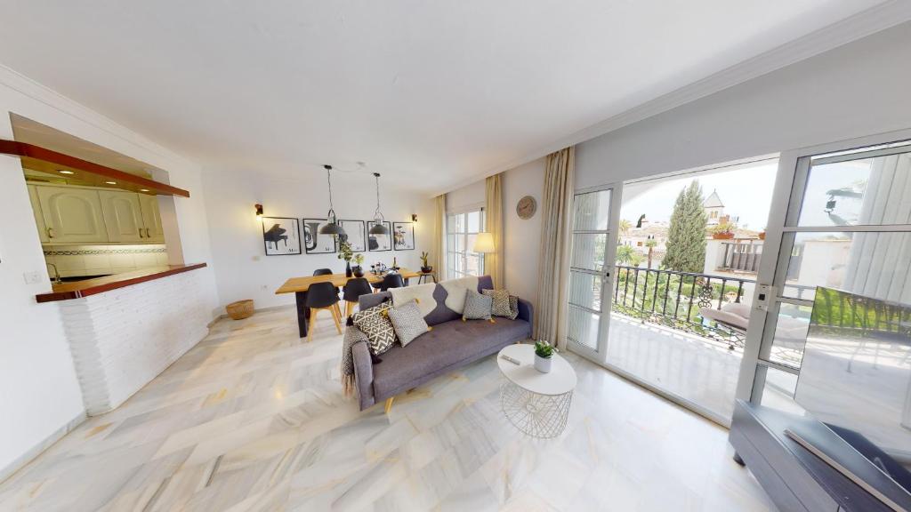 Balkón alebo terasa v ubytovaní Vista Verde - Mijas Charming Duplex