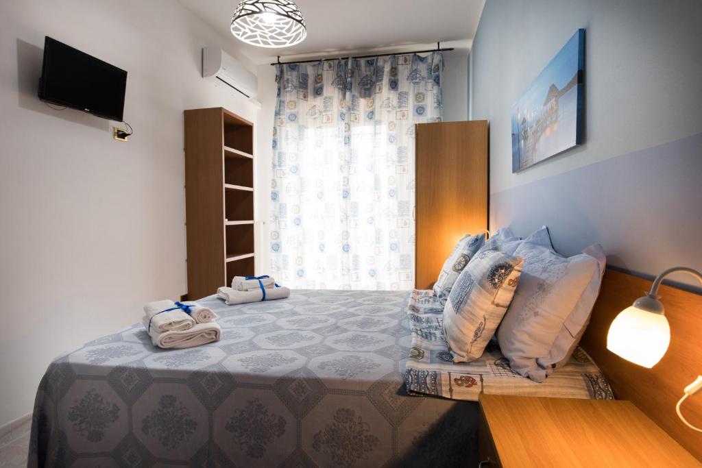 Postel nebo postele na pokoji v ubytování B&B Lucia