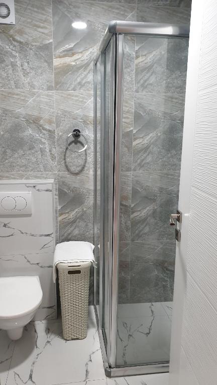 Koupelna v ubytování Apartman 3 BMB