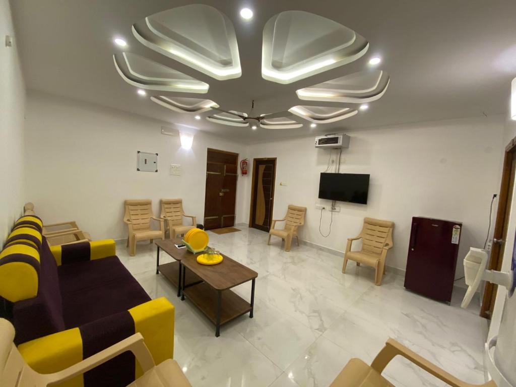 TV a/nebo společenská místnost v ubytování La Paradise Luxury - TIE Hotels & Resorts