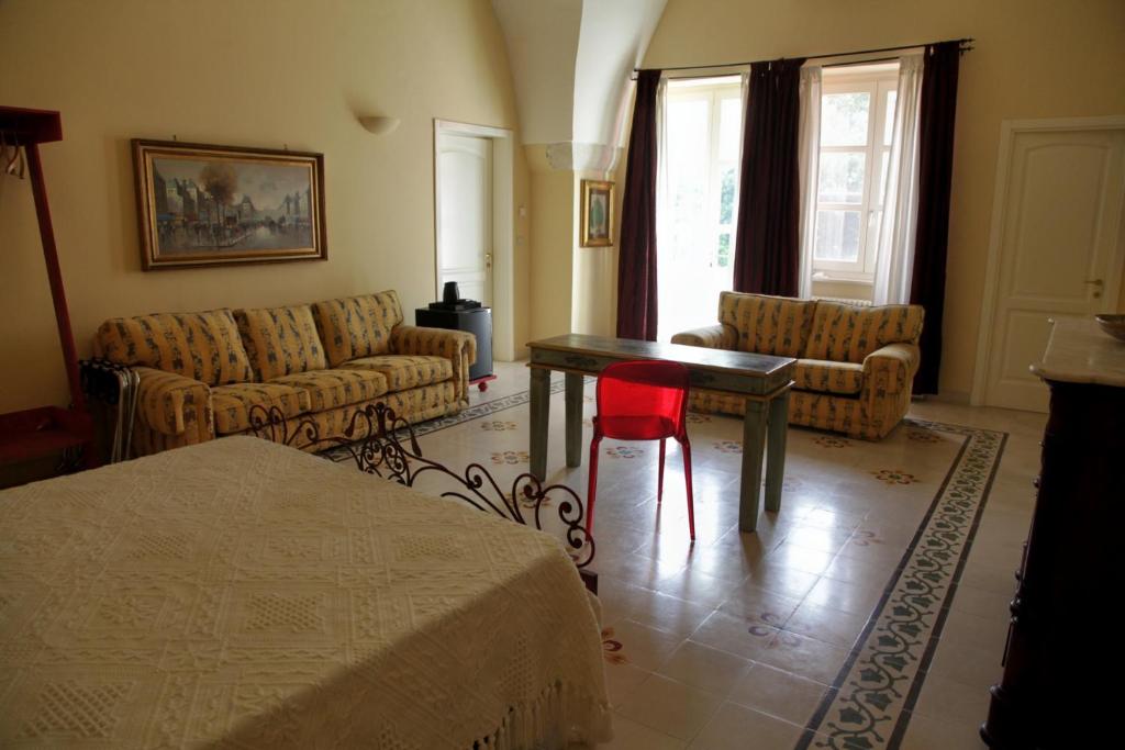 Posezení v ubytování Villa Urso bed&breakfast