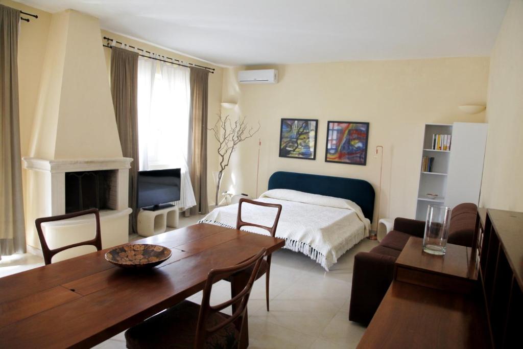 Postel nebo postele na pokoji v ubytování Villa Urso bed&breakfast