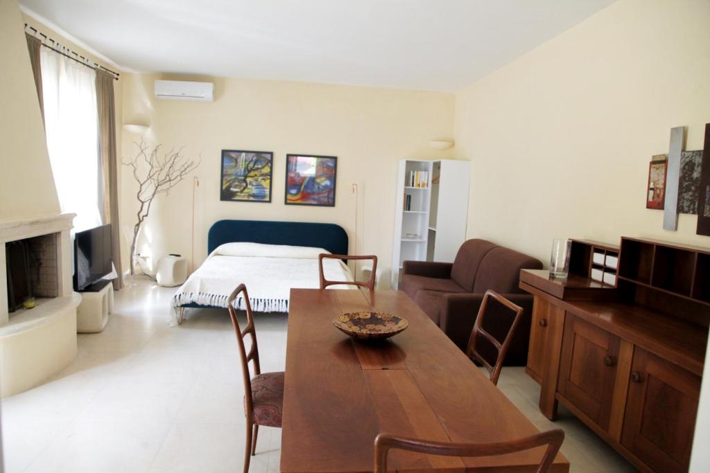 TV a/nebo společenská místnost v ubytování Villa Urso bed&breakfast