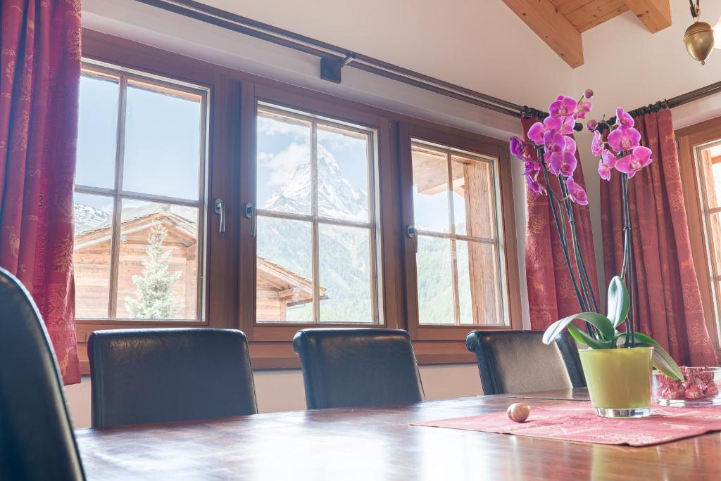 Posezení v ubytování Chalet Ulysse