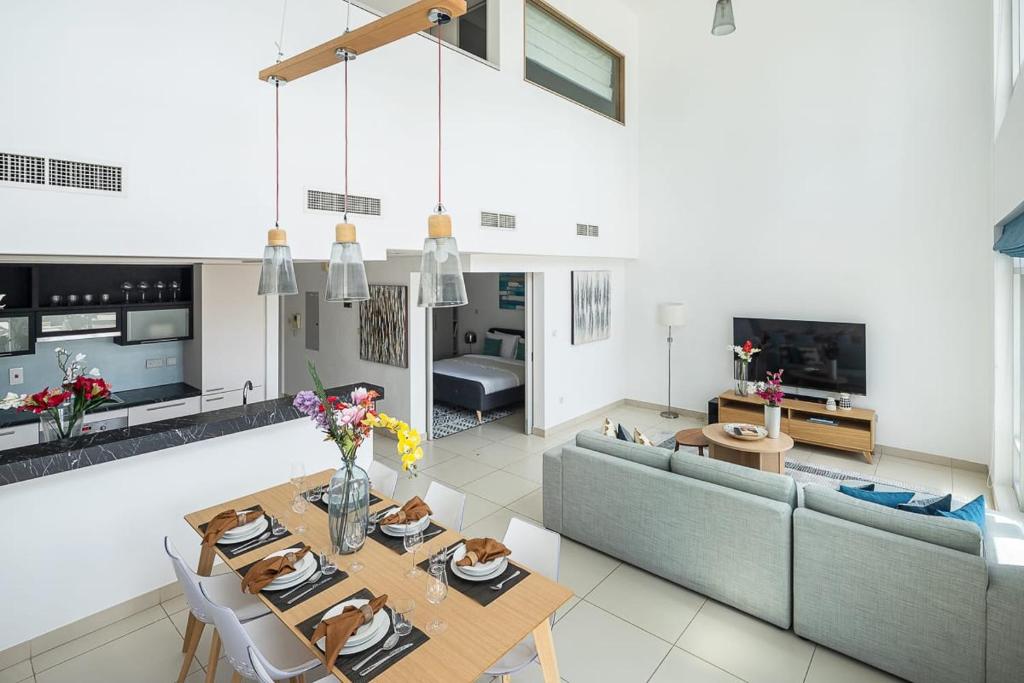 Kuchyň nebo kuchyňský kout v ubytování Frank Porter - Loft East