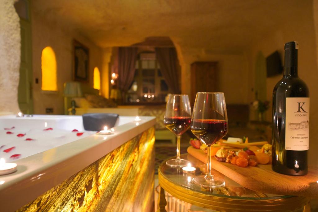 Nápoje v ubytování Takaev Cave House