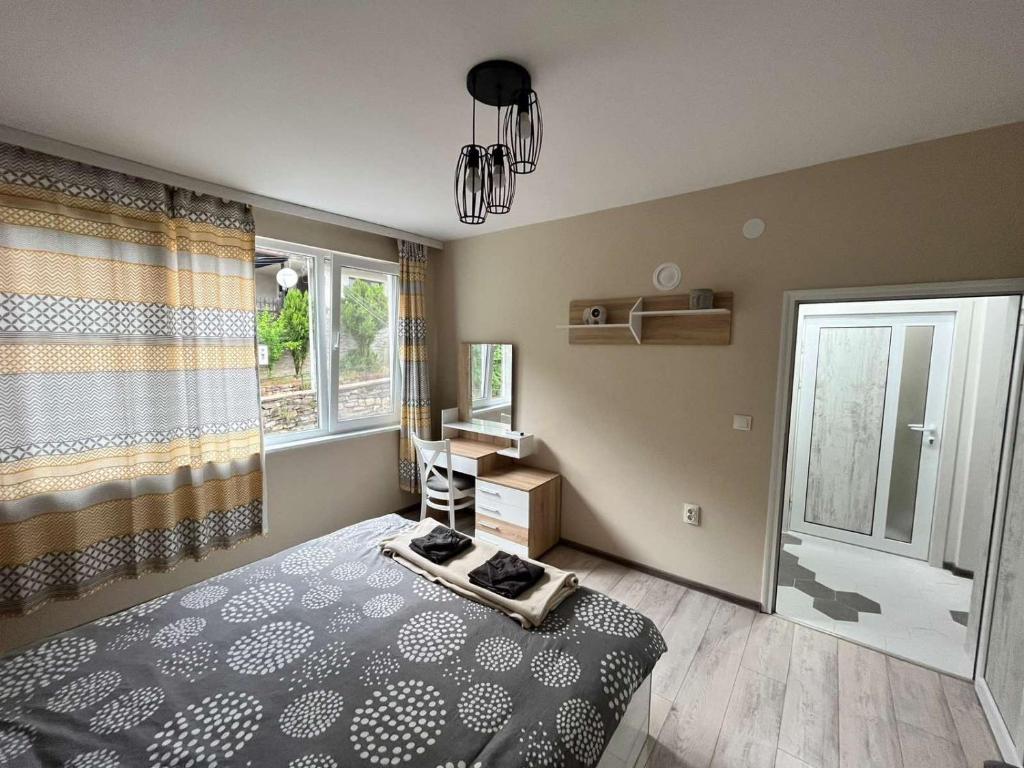 Postel nebo postele na pokoji v ubytování Apartment Enina