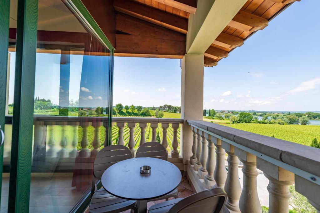 Balkón nebo terasa v ubytování Bertoletta Village Apartments