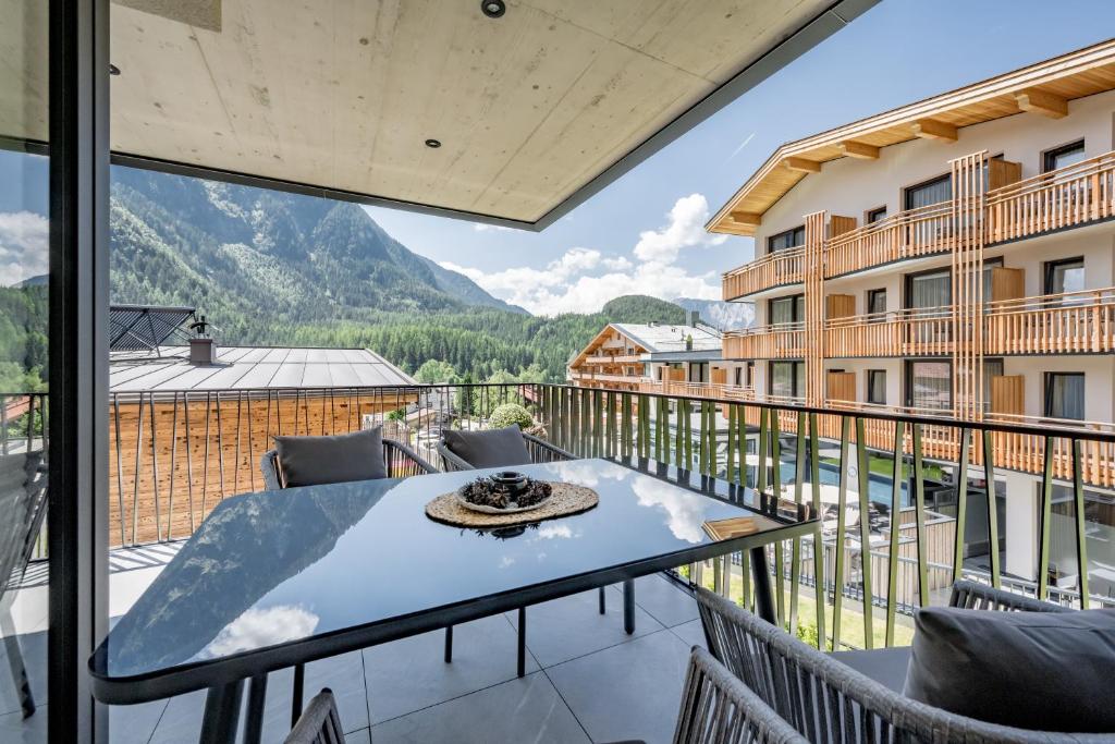 Nespecifikovaný výhled na hory nebo výhled na hory při pohledu z apartmánu