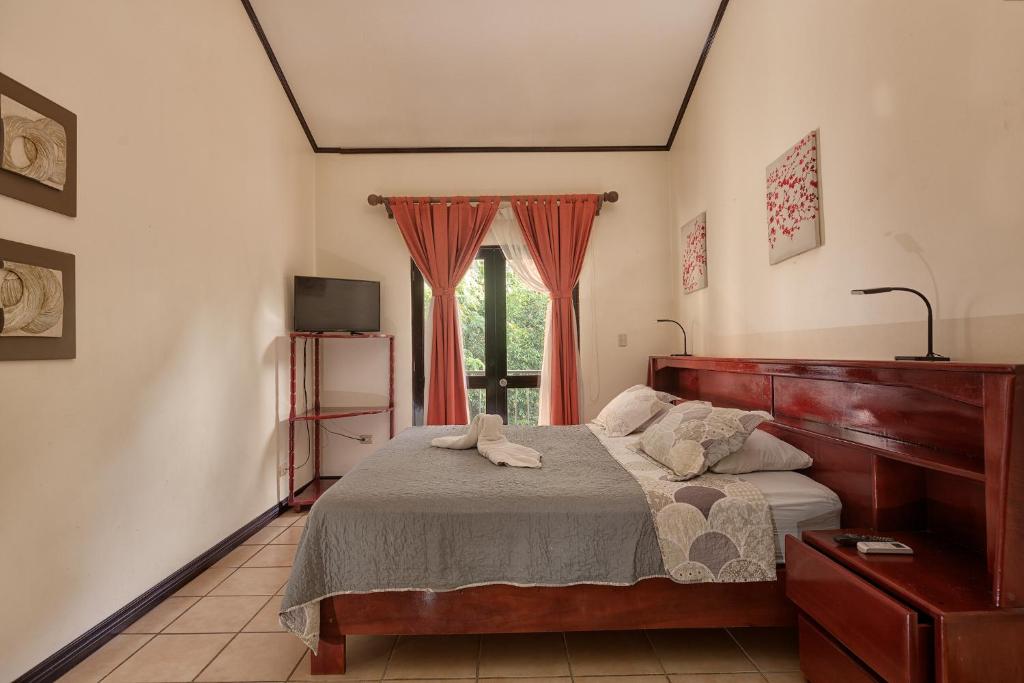 Postel nebo postele na pokoji v ubytování Hotel Mar de Luz