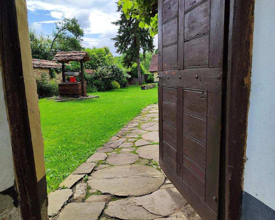 Zahrada ubytování Verde de Viscri