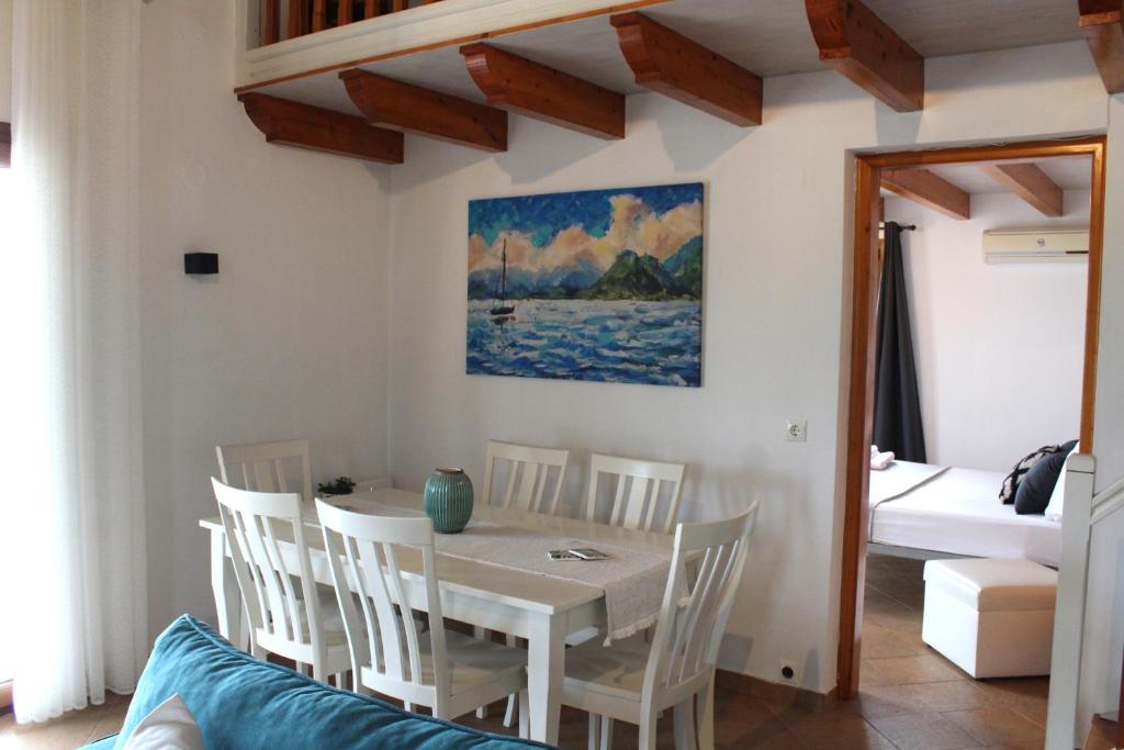 Posezení v ubytování Villa Tenedos
