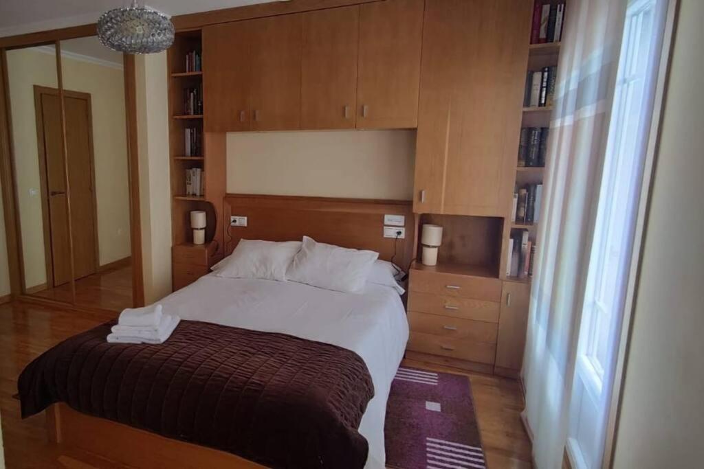 Postel nebo postele na pokoji v ubytování Preciosa casa en Ribadeo