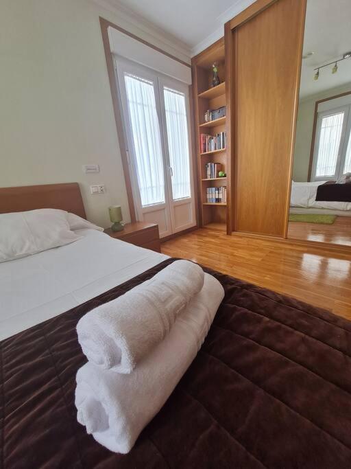 Postel nebo postele na pokoji v ubytování Preciosa casa en Ribadeo