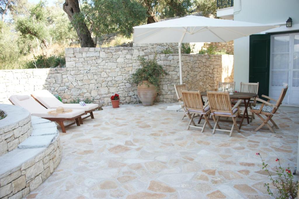 Patio nebo venkovní prostory v ubytování Fereniki's place