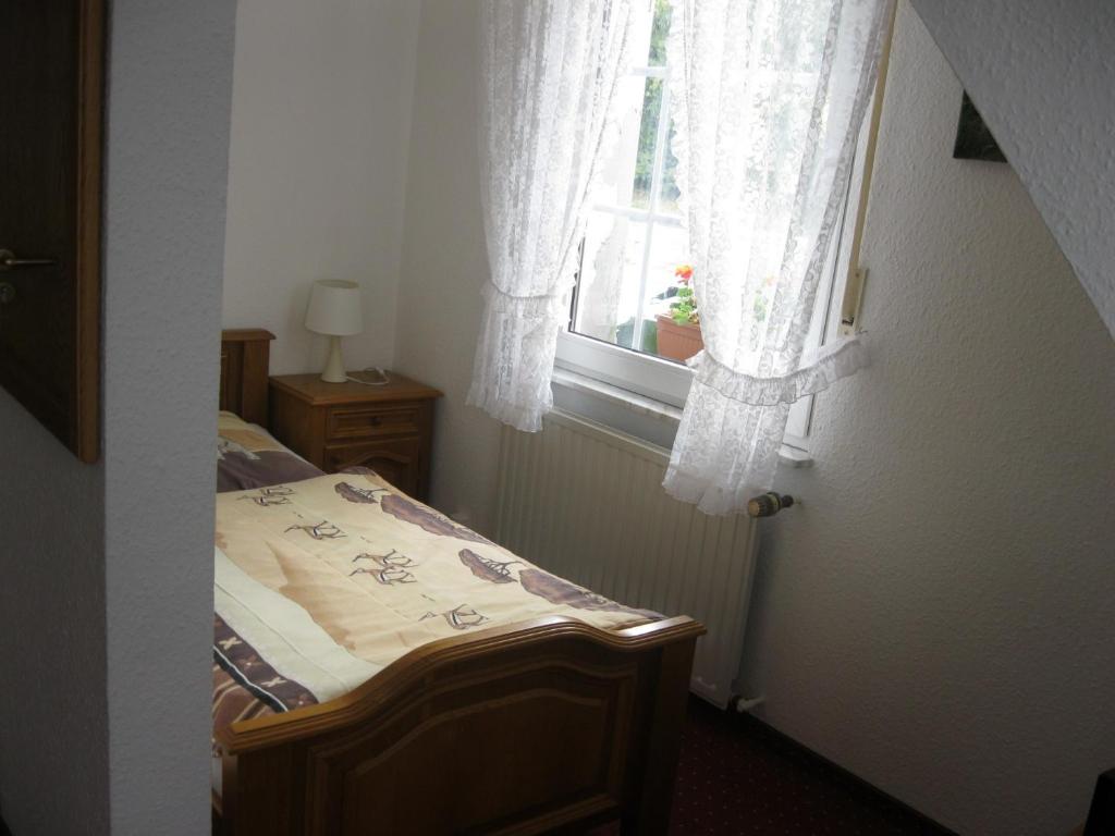 Postel nebo postele na pokoji v ubytování Jagdhaus Weber