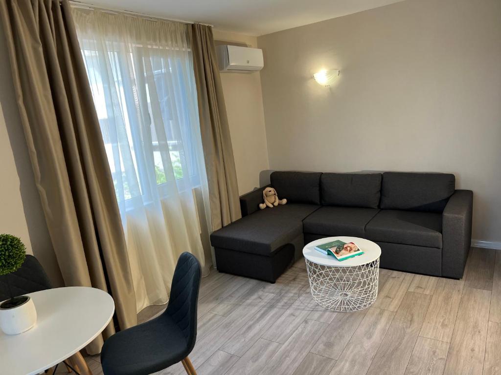 Posezení v ubytování Lotos Apartments