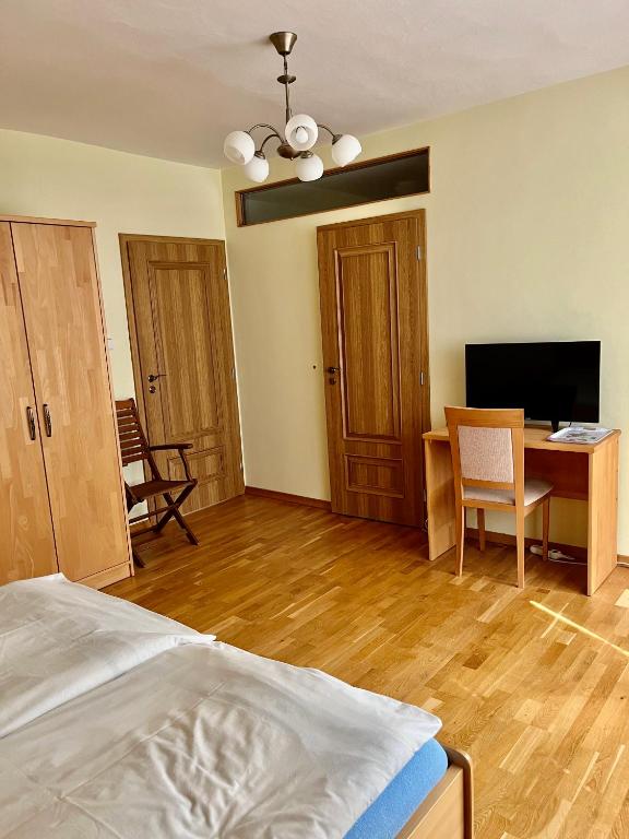 TV a/nebo společenská místnost v ubytování Privat u Eriky
